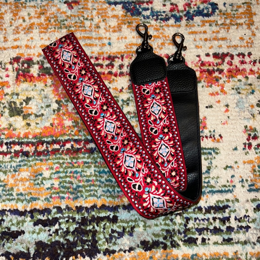 Bag/Camera Strap textile Boho embroidered